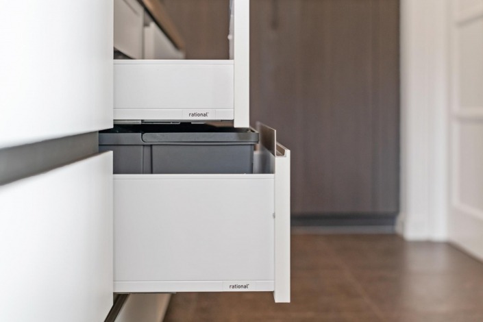 moderne strakke keuken