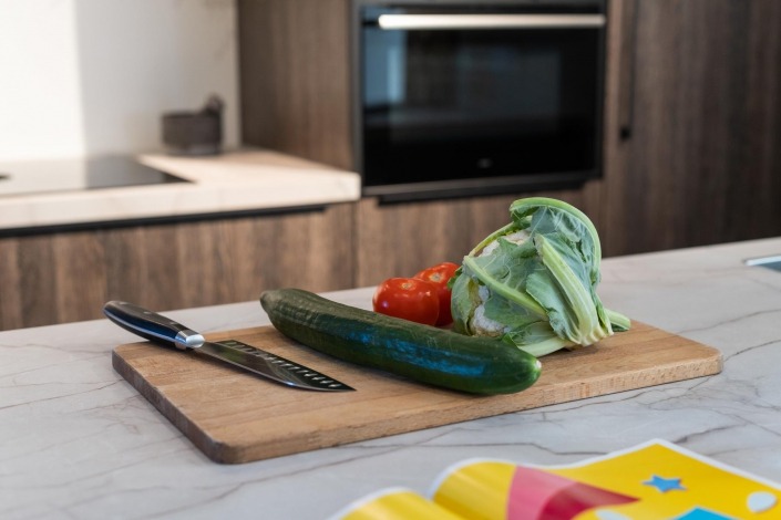 licht en zomerse keuken